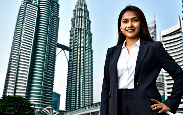 영화 리뷰 앱 활용법 - Professional Portrait**

"A confident businesswoman in a modest, tailored blazer and smart trousers,...